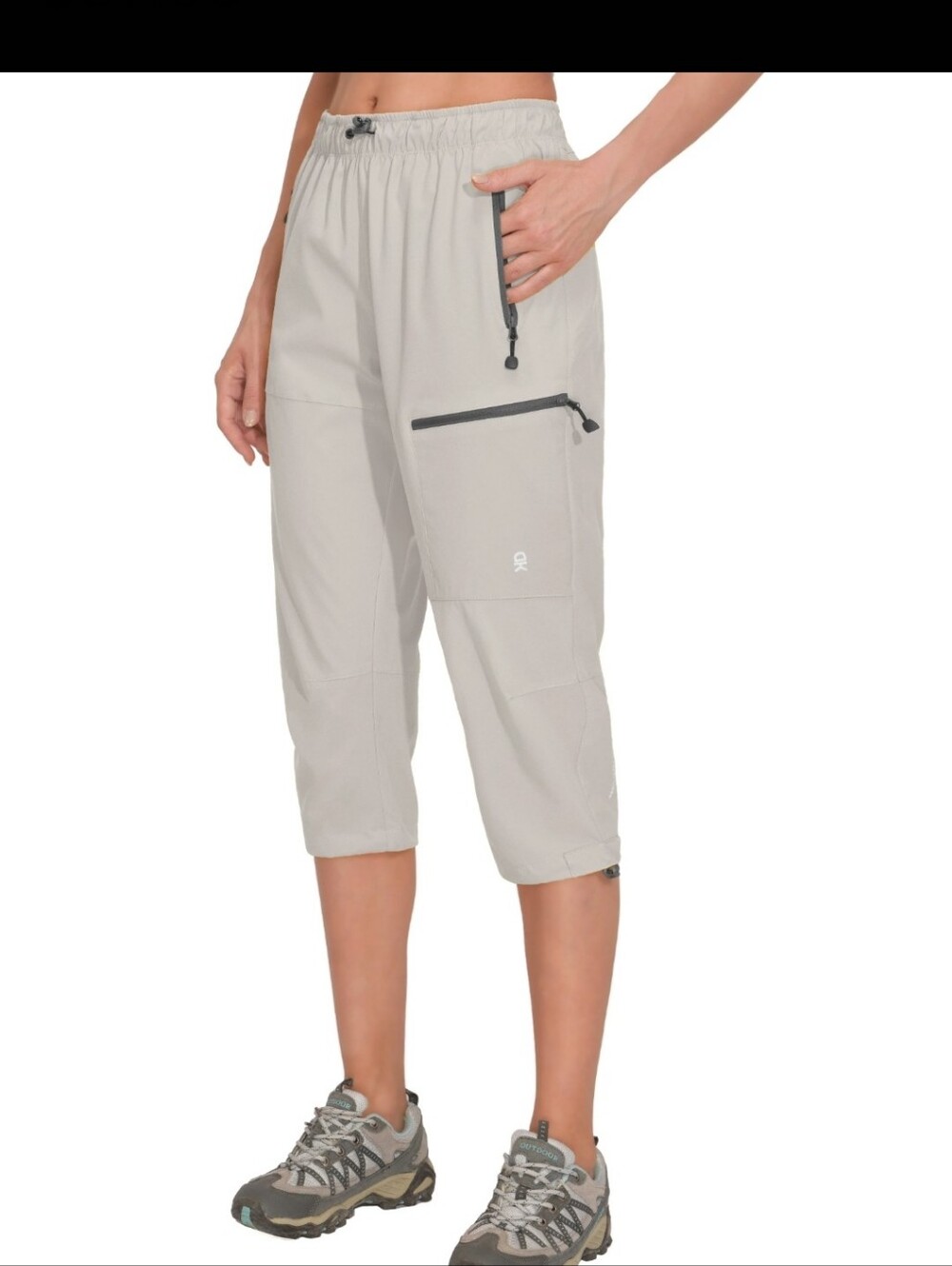 Little Donkey Andy Quick Dry 3/4 Capri Hiking Pants sz MEDIUM
